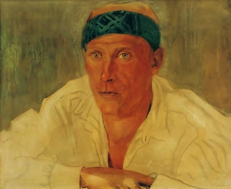  Портрет Булгакова работы Остроумовой-Лебедевой (1925) 